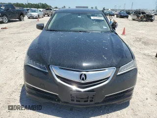 2017 Acura TLX V6 with VIN 19UUB2F30HA002931, listed as a Copart auction lot 56659055 with 110,209 mi miles and Salvage title. Bid and sale history available at DreamBid. Image 5.