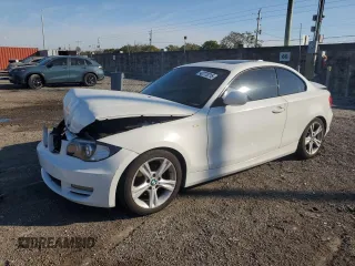 2011 BMW 1 Series 128i with VIN WBAUP7C50BVK78574, listed as a Copart auction lot 42775715 with 136,474 mi miles and Salvage Title. Bid and sale history available at DreamBid. Image 1.