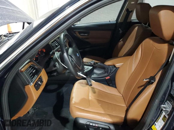 2015 BMW 3 Series 335i xDrive with VIN WBA3B9G50FNR93571, listed as a Copart auction lot 50958435 with 91,689 mi miles and Salvage Title. Bid and sale history available at carsss.com. Image 7.