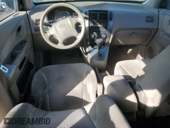 2005 Hyundai Tucson GLS with VIN KM8JN12D95U093916, listed as a Copart auction lot 76326214 with 159,295 mi miles and Salvage Title. Bid and sale history available at carsss.com. Image 8.