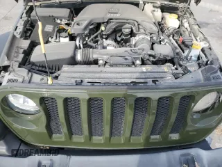 2021 Jeep Wrangler Unlimited Sport Altitude with VIN 1C4HJXDG7MW708491, listed as a Copart auction lot 83564304 with 8,319 mi miles and Clean Title. Bid and sale history available at carsss.com. Image 11.