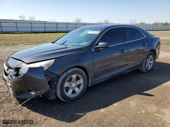 2015 Chevrolet Malibu LS with VIN 1G11B5SL2FF300141, listed as a Copart auction lot 45712195 with 74,802 mi miles and Salvage Title. Bid and sale history available at carsss.com. Image 1.
