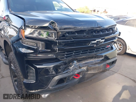 2020 Chevrolet Silverado 1500 LT Trail Boss with VIN 3GCPYFED6LG335902, listed as a IAAI auction lot 41885228 with 53,898 mi miles and . Bid and sale history available at DreamBid. Image 6.
