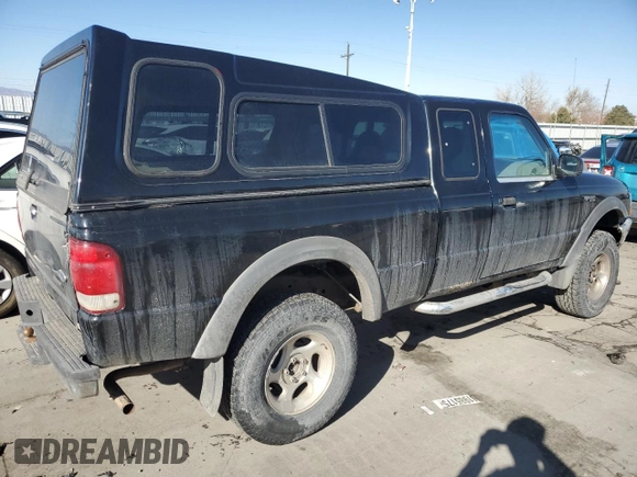 2000 Ford Ranger XLT with VIN 1FTZR15XXYTA37477, listed as a Copart auction lot 43273055 with 160,256 mi miles and Salvage Title. Bid and sale history available at carsss.com. Image 3.