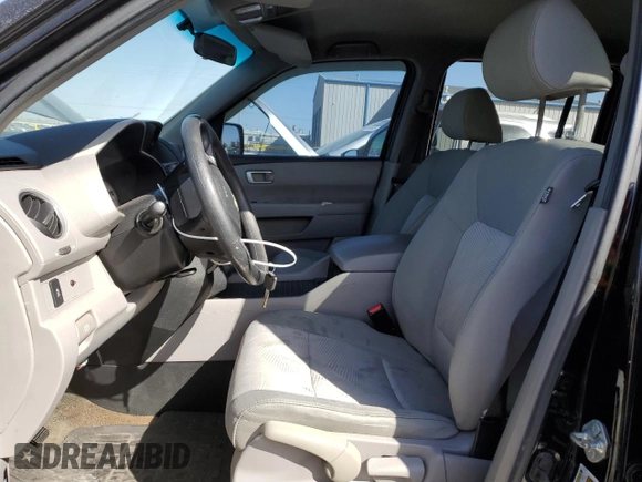 2013 Honda Pilot LX with VIN 5FNYF4H28DB033124, listed as a Copart auction lot 48775575 with 190,663 mi miles and Clean Title. Bid and sale history available at DreamBid. Image 7.