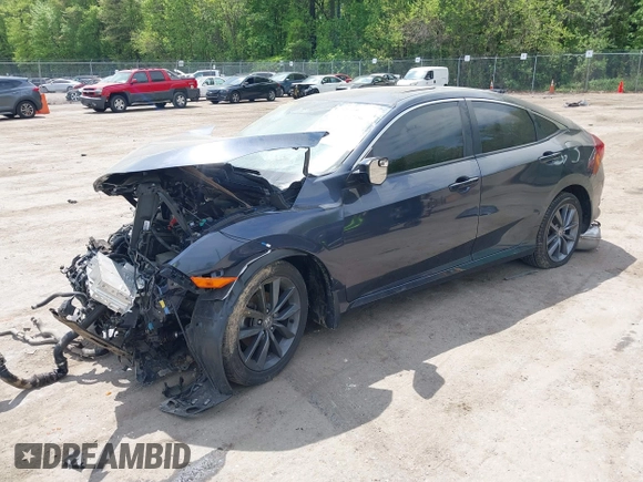 2019 Honda Civic EX z VIN JHMFC1F37KX008758, wystawiony jako IAAI lot #42077196 z przebiegiem Nie podano mil oraz . Historia ofert i sprzedaży dostępna na DreamBid. Obrazek 16.