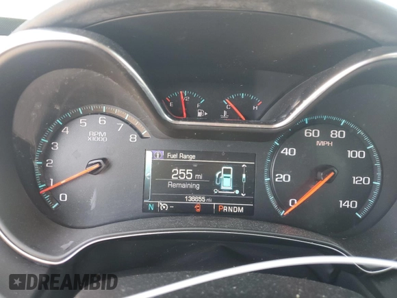 2018 Chevrolet Impala LT with VIN 2G1105S35J9133166, listed as a Copart auction lot 46269555 with 136,655 mi miles and Clean Title. Bid and sale history available at DreamBid. Image 9.