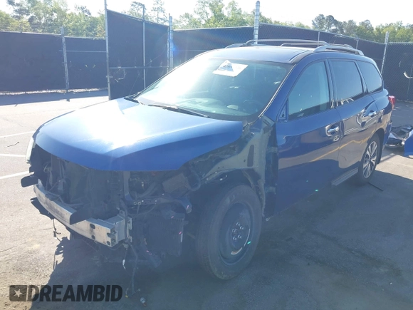 2017 Nissan Pathfinder S with VIN 5N1DR2MN3HC654053, listed as a IAAI auction lot 42059336 with 114,253 mi miles and . Bid and sale history available at DreamBid. Image 18.