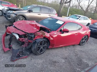2014 Scion FR-S with VIN JF1ZNAA12E9707566, listed as a IAAI auction lot 41990282 with 105,376 mi miles and . Bid and sale history available at DreamBid. Image 14.
