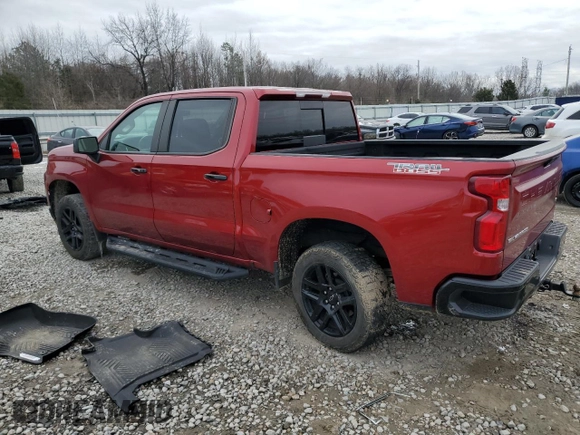 2022 Chevrolet Silverado 1500 LT Trail Boss with VIN 1GCPYFED7NZ131449, listed as a Copart auction lot 46093925 with 62,571 mi miles and Salvage Title. Bid and sale history available at DreamBid. Image 2.