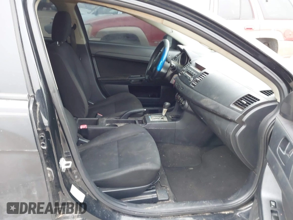 2010 Mitsubishi Lancer DE with VIN JA32U1FU2AU001270, listed as a IAAI auction lot 41567410 with 206,321 mi miles. Bid and sale history available at carsss.com. Image 5.