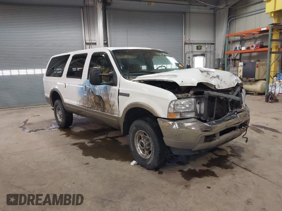 2000 Ford Excursion Limited с VIN 1FMSU43F8YED45694, выставлен на аукционе IAAI как лот 41547949 с пробегом 234 845 миль миль и . История ставок и продаж доступна на DreamBid. Изображение 1.