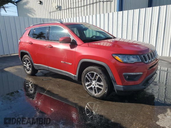 2019 Jeep Compass Latitude with VIN 3C4NJCBB7KT668564, listed as a Copart auction lot 46354305 with 123,816 mi miles and Clean title. Bid and sale history available at DreamBid. Image 4.