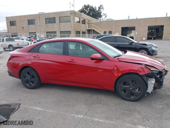 2022 Hyundai Elantra Essential with VIN KMHLM4AG7NU260864, listed as a IAAI auction lot 41778502 with 29,405 mi miles. Bid and sale history available at carsss.com. Image 14.