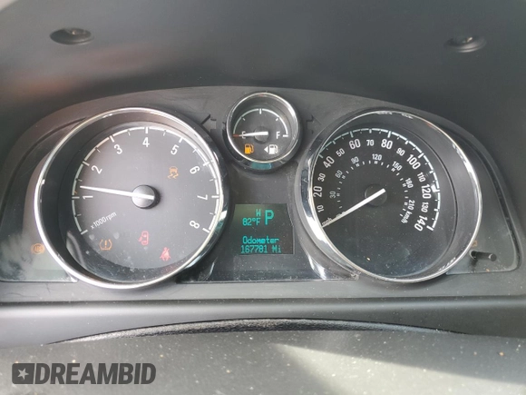 2013 Chevrolet Captiva Sport LTZ with VIN 3GNAL4EK0DS552360, listed as a Copart auction lot 76254914 with 167,781 mi miles and Salvage Title. Bid and sale history available at DreamBid. Image 9.