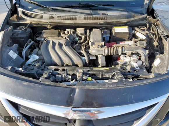 2017 Nissan Versa S with VIN 3N1CN7AP5HL888958, listed as a Copart auction lot 64255495 with 67,417 mi miles and Salvage title. Bid and sale history available at DreamBid. Image 11.