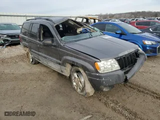 2004 Jeep Grand Cherokee Laredo with VIN 1J4GW48S54C283035, listed as a Copart auction lot 47814665 with 0 mi miles and Salvage Title. Bid and sale history available at carsss.com. Image 4.