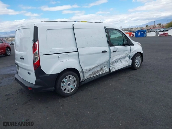 2020 Ford Transit Connect Van XL with VIN NM0LS7E22L1481827, listed as a IAAI auction lot 41693536 with 46,895 mi miles. Bid and sale history available at carsss.com. Image 4.