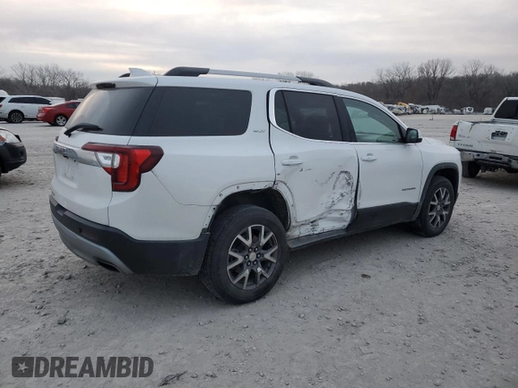 2020 GMC Acadia SLT with VIN 1GKKNML4XLZ202400, listed as a Copart auction lot 84801624 with 101,763 mi miles and Salvage title. Bid and sale history available at DreamBid. Image 3.