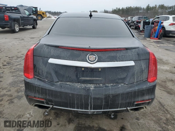 2014 Cadillac CTS AWD with VIN 1G6AW5SX6E0142793, listed as a Copart auction lot 43312545 with 101,124 mi miles and Salvage title. Bid and sale history available at DreamBid. Image 6.