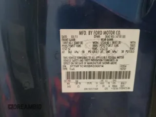 2011 Ford F-150 XL с VIN 1FTMF1CMXBKD30014, выставлен на аукционе Copart как лот 59138395 с пробегом 237 544 миль миль и Чистый • Clean title. История ставок и продаж доступна на DreamBid. Изображение 12.