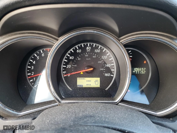 2014 Nissan Murano SL with VIN JN8AZ1MW3EW527618, listed as a Copart auction lot 43048765 with 106,692 mi miles and Salvage Title. Bid and sale history available at carsss.com. Image 9.