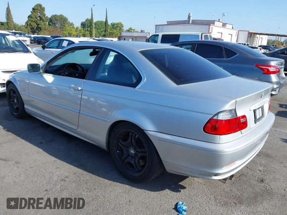 2002 BMW 3 Series 330Ci z VIN WBABN53462PH01495, wystawiony jako IAAI lot #42532216 z przebiegiem 180 545 mil mil oraz . Historia ofert i sprzedaży dostępna na DreamBid. Obrazek 3.