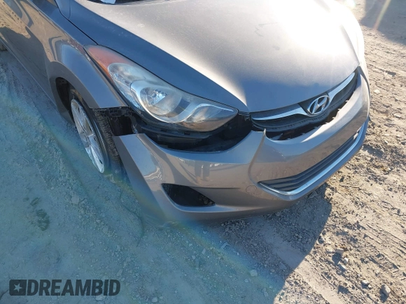 2013 Hyundai Elantra GLS with VIN 5NPDH4AE5DH360708, listed as a IAAI auction lot 41458823 with 109,557 mi miles and . Bid and sale history available at DreamBid. Image 6.