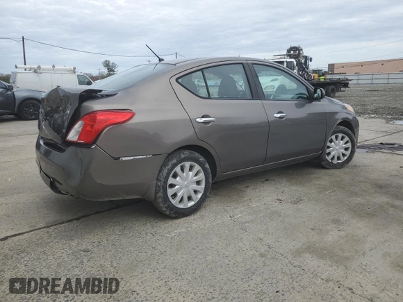 2012 Nissan Versa SL with VIN 3N1CN7AP8CL902778, listed as a Copart auction lot 50884125 with 88,692 mi miles and Salvage Title. Bid and sale history available at carsss.com. Image 3.