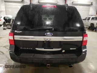 2015 Ford Expedition Platinum with VIN 1FMJU1MT5FEF18003, listed as a Copart auction lot 50179905 with 127,758 mi miles and Salvage title. Bid and sale history available at DreamBid. Image 6.