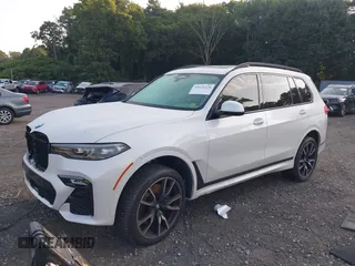 2019 BMW X7 xDrive50i z VIN 5UXCX4C53KLB40280, wystawiony jako IAAI lot #39936228 z przebiegiem Nie podano mil oraz . Historia ofert i sprzedaży dostępna na DreamBid. Obrazek 2.