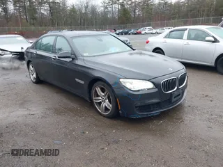 2013 BMW 7 Series 750Li xDrive with VIN WBAYF8C56DD140816, listed as a IAAI auction lot 41709920 with 157,842 mi miles and . Bid and sale history available at DreamBid. Image 1.