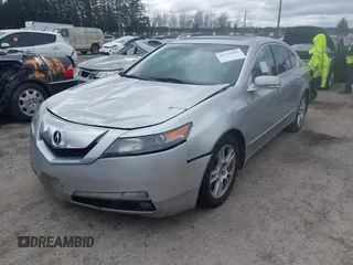 2009 Acura TL Tech with VIN 19UUA86539A010143, listed as a IAAI auction lot 41775065 with 164,225 mi miles. Bid and sale history available at carsss.com. Image 2.