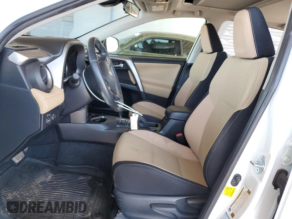 2018 Toyota RAV4 XLE with VIN JTMRFREV4JD254383, listed as a Copart auction lot 53743845 with 46,865 mi miles and Salvage Title. Bid and sale history available at DreamBid. Image 7.