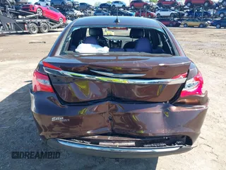 2013 Chrysler 200 Touring with VIN 1C3CCBBB9DN550812, listed as a IAAI auction lot 41677254 with 172,873 mi miles and . Bid and sale history available at carsss.com. Image 16.