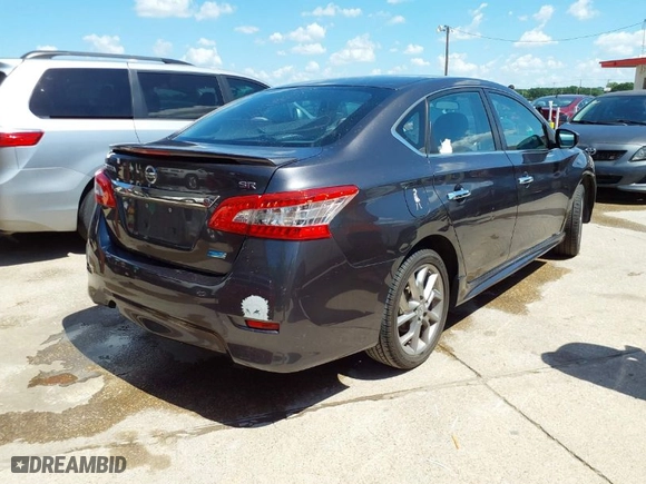 2014 Nissan Sentra SV with VIN 3N1AB7AP4EY243314, listed as a IAAI auction lot 42101060 with 185,491 mi miles. Bid and sale history available at carsss.com. Image 4.