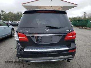 2017 Mercedes-Benz GLS 450 with VIN 4JGDF6EE9HA979557, listed as a Copart auction lot 49024464 with 77,020 mi miles and . Bid and sale history available at DreamBid. Image 6.