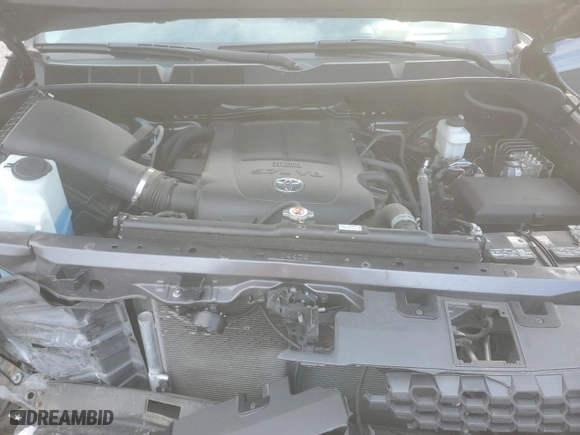 2021 Toyota Tundra 2WD SR5 with VIN 5TFEY5F1XMX280342, listed as a Copart auction lot 43581365 with 20,963 mi miles and Salvage Title. Bid and sale history available at carsss.com. Image 12.