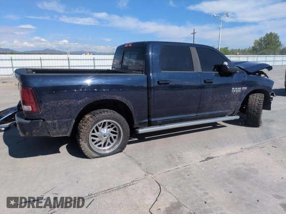2016 Ram 1500 Sport z VIN 1C6RR7MT5GS129223, wystawiony jako Copart lot #56332475 z przebiegiem 106 056 mil mil oraz Szkoda całkowita • Salvage title. Historia ofert i sprzedaży dostępna na DreamBid. Obrazek 3.