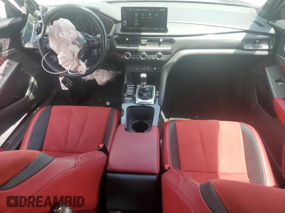 2023 Acura Integra Technology with VIN 19UDE4G70PA000728, listed as a Copart auction lot 55433275 with 49,242 mi miles and Non repairable. Bid and sale history available at DreamBid. Image 8.