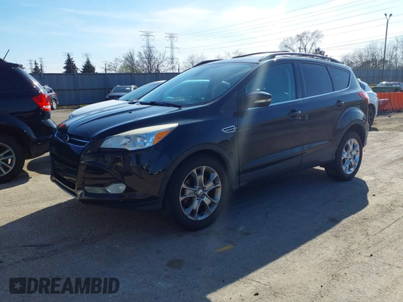 2013 Ford Escape SEL with VIN 1FMCU9HX1DUA20307, listed as a IAAI auction lot 41933873 with 164,962 mi miles. Bid and sale history available at carsss.com. Image 2.