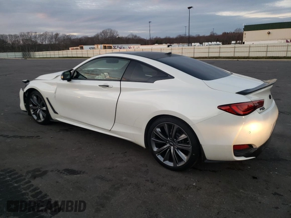 2017 Infiniti Q60 Premium with VIN JN1EV7EL3HM554479, listed as a Copart auction lot 69899462 with 63,034 mi miles and . Bid and sale history available at carsss.com. Image 2.