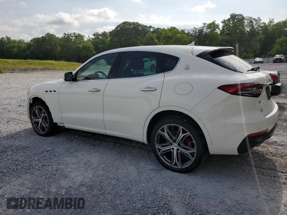 2021 Maserati Levante GT with VIN ZN661XUAXMX372301, listed as a Copart auction lot 57548054 with 68,726 mi miles and Salvage Title. Bid and sale history available at carsss.com. Image 2.