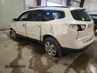 2015 Chevrolet Traverse LTZ with VIN 1GNKVJKD3FJ212675, listed as a Copart auction lot 49796595 with 157,166 mi miles and Salvage Title. Bid and sale history available at DreamBid. Image 2.