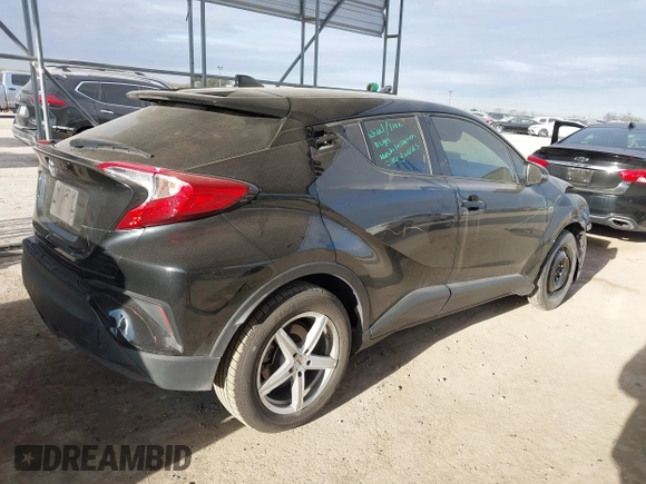2019 Toyota C-HR XLE with VIN JTNKHMBX4K1032039, listed as a IAAI auction lot 41365721 with 96,194 mi miles. Bid and sale history available at carsss.com. Image 4.