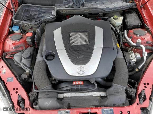 2005 Mercedes-Benz SLK-Class with VIN WDBWK56F75F042875, listed as a Copart auction lot 43646275 with 101,670 mi miles and Salvage Title. Bid and sale history available at carsss.com. Image 11.