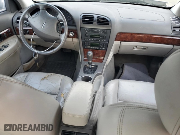 2002 Lincoln LS w/Base Pkg with VIN 1LNHM87A52Y648308, listed as a Copart auction lot 46311065 with 84,684 mi miles and Salvage Title. Bid and sale history available at carsss.com. Image 8.