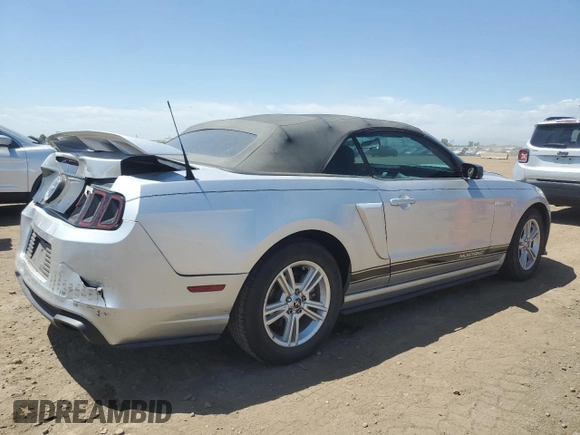 2014 Ford Mustang V6 with VIN 1ZVBP8EM1E5267136, listed as a Copart auction lot 58243345 with 62,751 mi miles and Salvage title. Bid and sale history available at DreamBid. Image 3.