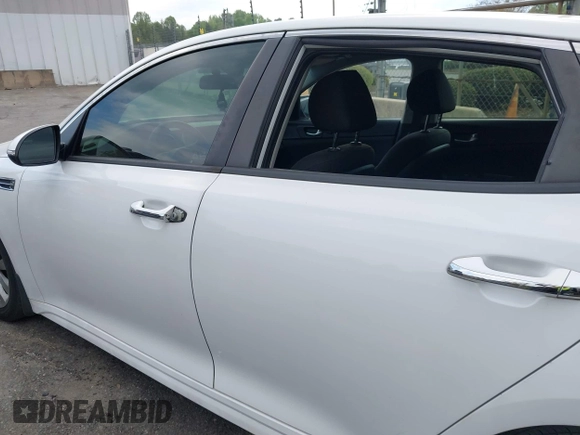 2018 Kia Optima LX with VIN 5XXGT4L30JG256660, listed as a IAAI auction lot 42005531 with 100,337 mi miles and . Bid and sale history available at DreamBid. Image 13.