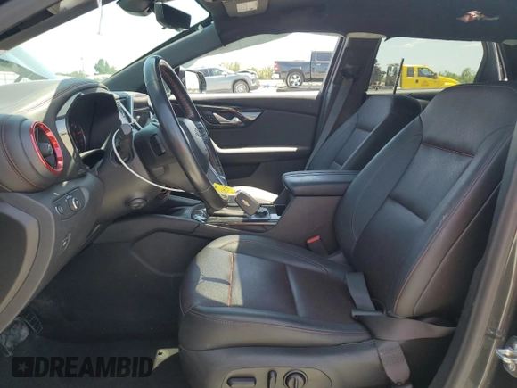 2020 Chevrolet Blazer RS with VIN 3GNKBKRS4LS642860, listed as a Copart auction lot 55341445 with 72,441 mi miles and Non repairable. Bid and sale history available at DreamBid. Image 7.